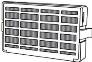 Crosley CRFHW256SZ - Install Air Filter (on some models) - 1