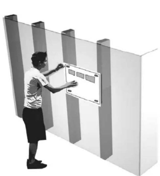 OmniMount POWER 55 - WOOD STUD INSTALLATION - 5