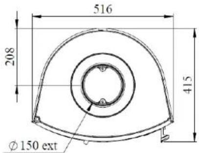 516 208 415 Ø 150 ext