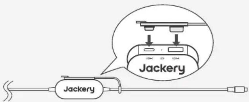 Jackery SolarSaga 40 Air - POWER YOUR DEVICE - 2