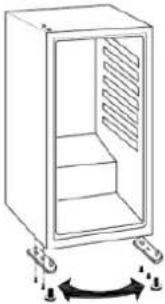 LeCépage AGK1052ZPV - Changing the orientation of the door: - 3
