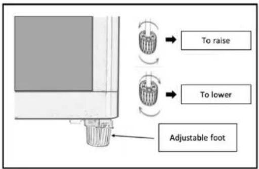 LeCépage AGK1052ZPV - Foot adjustment - 1