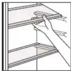 BAUKNECHT K55T0 413S - Movable shelves - 1