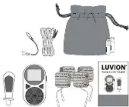 Luvion Pelvic Floor Trainer - LIEFERUMFANG - 1