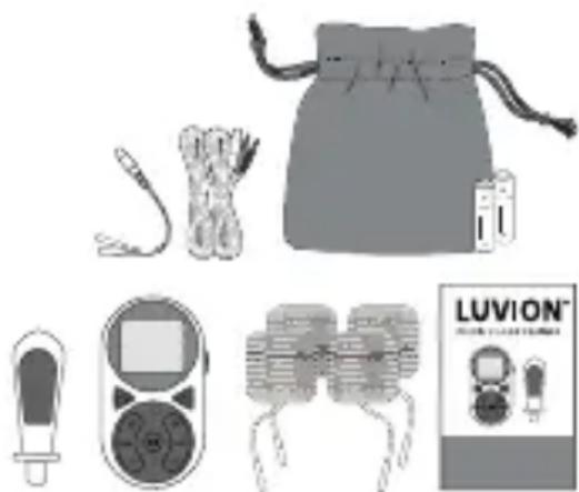 Luvion Pelvic Floor Trainer - CONTENU DE L'EMBALLAGE - 1