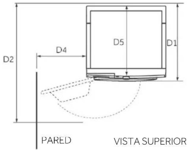 CANDY BR 414BL9-S - Dimensiones del producto - 2