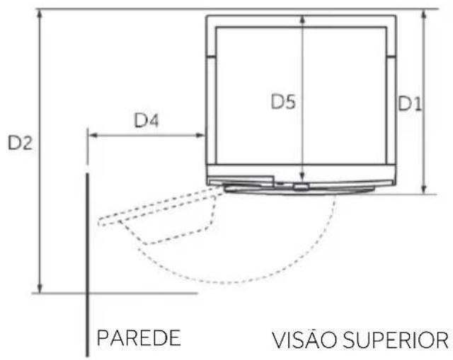 CANDY BR 414BL9-S - Dimensões do produto - 2