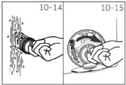 CANDY BR 414BL9-S - - Pflege und Reinigung - 1