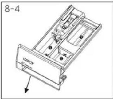CANDY BR 414BL9-S - Selezione del detersivo - 1