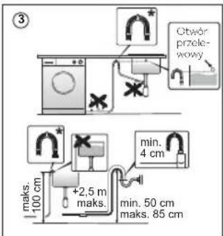 Technical diagram showing two labeled mechanical components with parts A and B, likely illustrating a valve or fitting assembly.