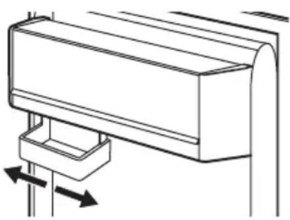 AEG PCB9000SB - Positionnement des étagères de porte - 1