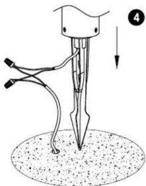 Dals Beacon LPL26-3K - Installation pour socle en béton - 9