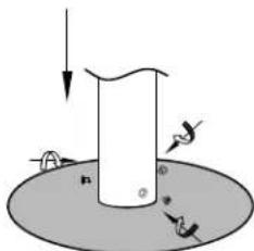 Dals Beacon LPL26-CC - Installation pour socle en béton - 5