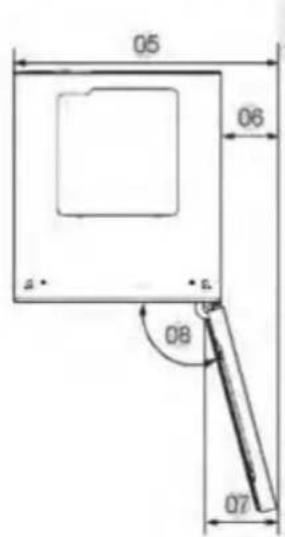 HAIER HWS127GGH1 - Benodigde ruimte - 2
