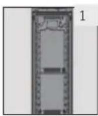 HAIER HWS127GGH1 - Het filter verrangen: - 1