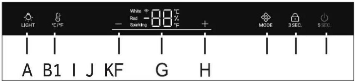 HAIER HWS127GGH1 - Tasti a sfioramento - 3