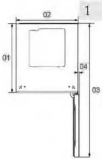 HAIER HWS127GGH1 - Wymagana przyestrzen - 1