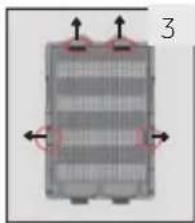 HAIER HWS127GGH1 - Het filter verrangen: - 3