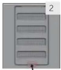 HAIER HWS127GGH1 - Het filter verrangen: - 2