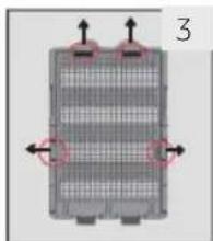 HAIER HWS127GGH1 - Changing the filter: - 3