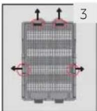 HAIER HWS127GGH1 - Sostituzione del filtro: - 3