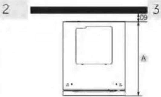HAIER HWS127GGH1 - Wymagana przyestrzen - 3