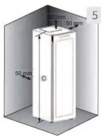 HAIER HWS127GGH1 - Požadavky na misto - 4