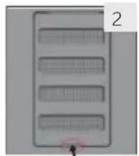HAIER HWS127GGH1 - Sostituzione del filtro: - 2