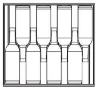 HAIER HWS127GGH1 - Wine bottle stacking - 1
