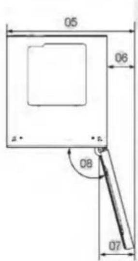 HAIER HWS127GGH1 - Requisiti di spazio - 2