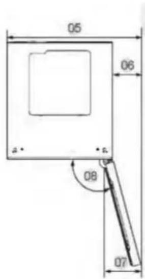 HAIER HWS127GGH1 - Requisitos de空間 - 2