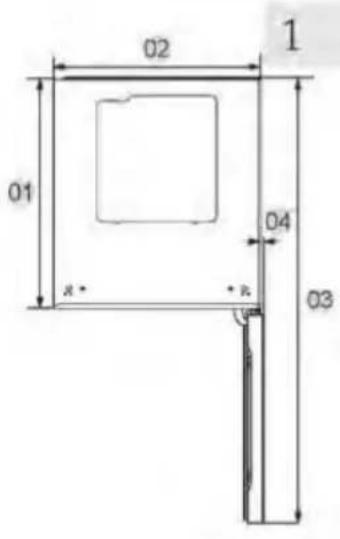 HAIER HWS127GGH1 - Requisitos de espaço - 1