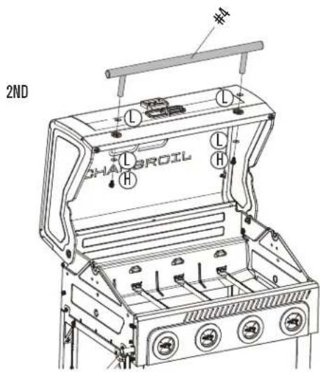 Char-Broil Performance 463351125 - ASSEMBLY / ASSEMBLAGE / ASAMBLEA - 6