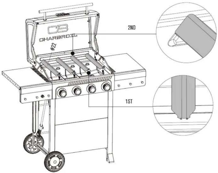 Char-Broil Performance 463351125 - ASSEMBLY / ASSEMBLAGE / ASAMBLEA - 1