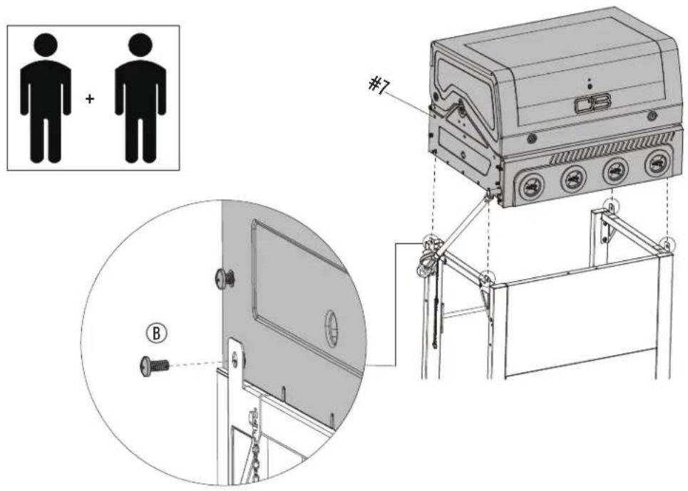 Char-Broil Performance 463351125 - ASSEMBLY / ASSEMBLAGE / ASAMBLEA - 2