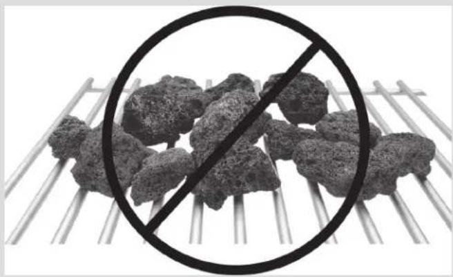 Char-Broil Performance 463351125 - Lava Rock / Briquettes - 1