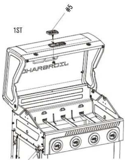 Char-Broil Performance 463351125 - ASSEMBLY / ASSEMBLAGE / ASAMBLEA - 5