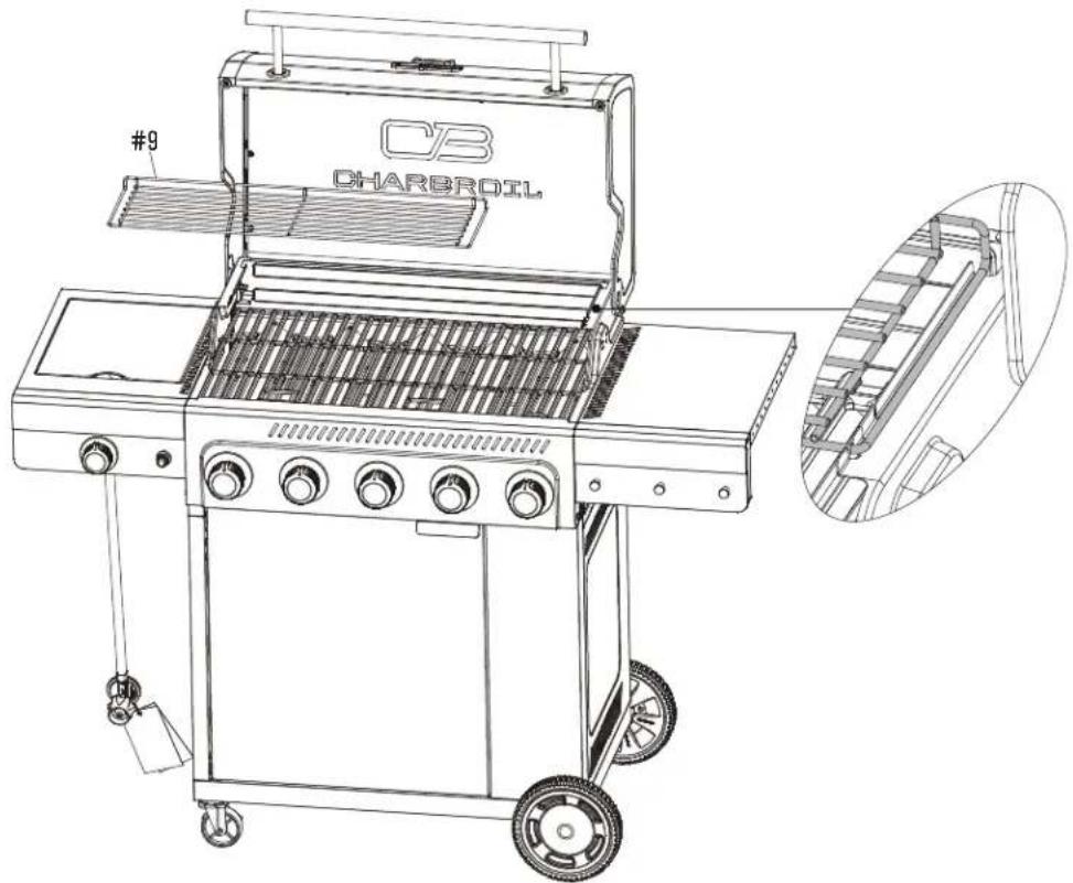 Char-Broil Performance FlavorMax 463463025 - ASSEMBLY / ASSEMBLAGE / ENSAMBLAJE - 2