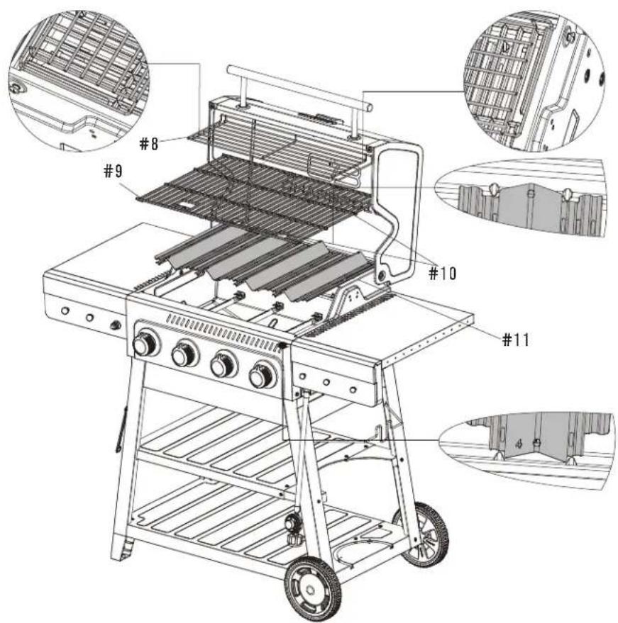Char-Broil Performance FlavorMax - ASSEMBLY / ASSEMBLAGE / ENSAMBLAJE - 2