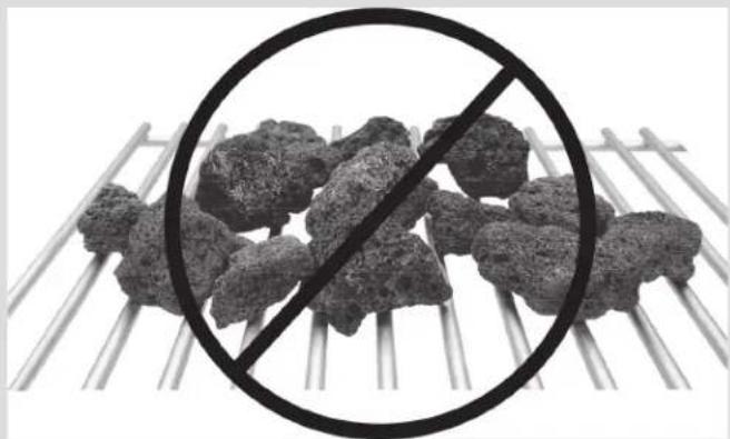 Char-Broil Performance FlavorMax - Piedras de lava / briquetas - 1