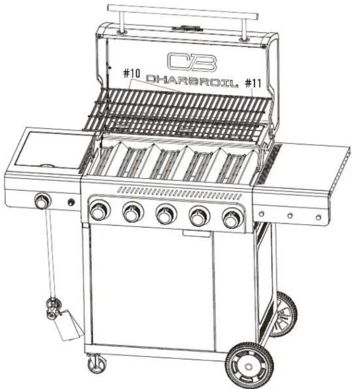Char-Broil Performance FlavorMax 463463125 - ASSEMBLY / ASSEMBLAGE / ENSAMBLAJE - 1