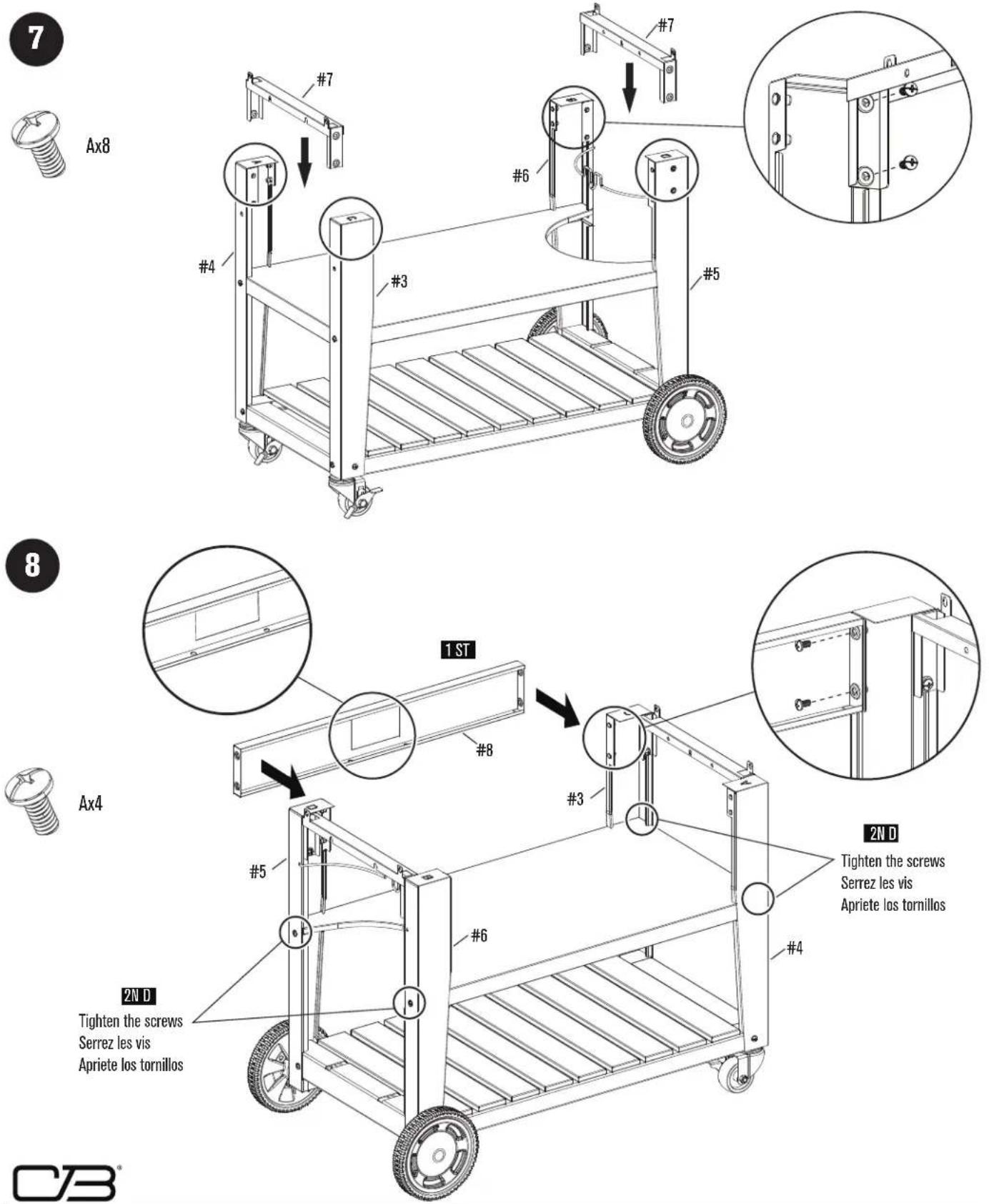 Char-Broil Performance 463259124 - ASSEMBLY / ASSEMBLAGE / ASSEMBLEA - 1