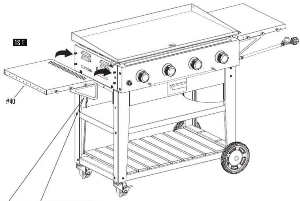 Char-Broil Performance 463259124 - ASSEMBLY / ASSEMBLAGE / ASAMBLEA - 2