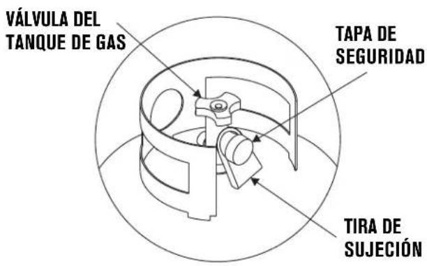 Char-Broil Performance 463259124 - Remoción, transporte y almacenimiento del tanque de gas propano - 1