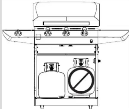 Char-Broil Performance FlavorMax 463348925 - DANGER - 1