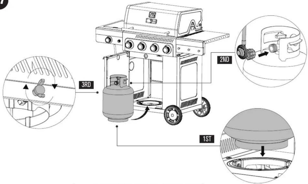 Char-Broil Performance FlavorMax 463219225 - ASSEMBLY / ASSEMBLAGE / ASAMBLEA - 1