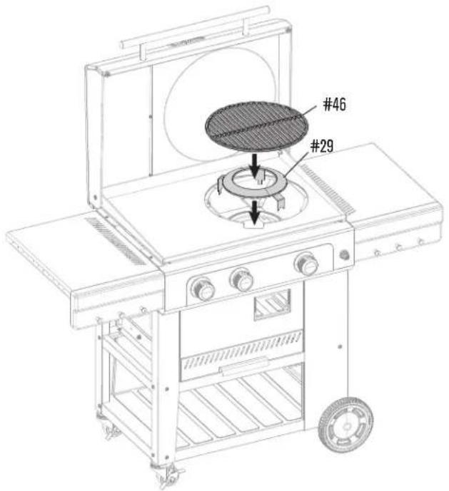 Char-Broil Versa-Tile 463717325 - Cooking options/ Options de cuisson/ Opciones de cocina - 1