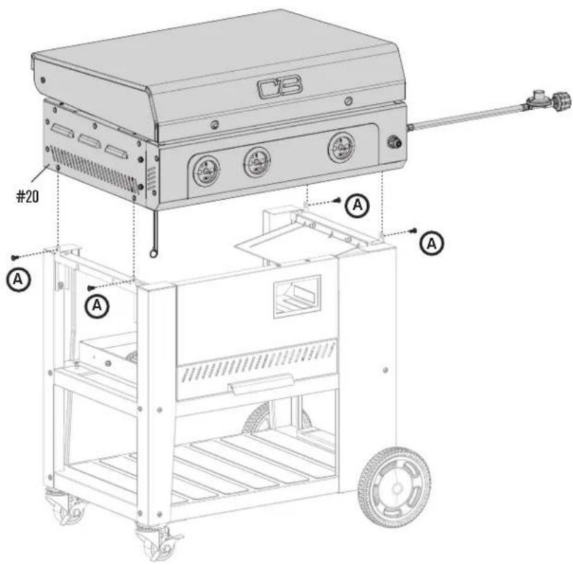 Char-Broil Versa-Tile 463717325 - ASSEMBLY / ASSEMBLAGE / ASAMBLEA - 5
