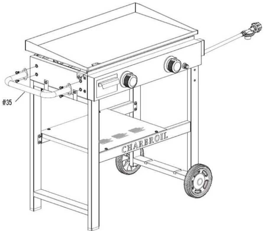 Char-Broil Performance 463814025 - ASSEMBLY / ASSEMBLAGE / ASAMBLEA - 5