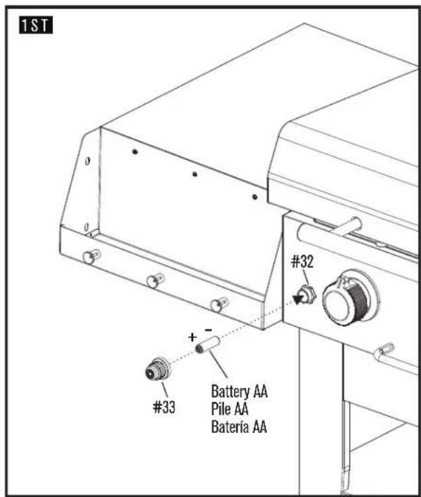 Char-Broil Performance 463814225 - ASSEMBLY / ASSEMBLAGE / ASAMBLEA - 2